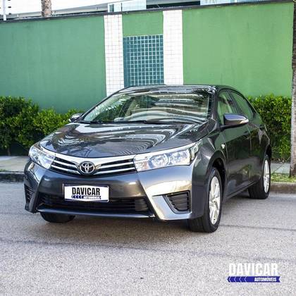 TOYOTA COROLLA 1.8 GLI 16V FLEX 4P AUTOMÁTICO TOYOTA COROLLA 1.8 GLI 16V FLEX 4P AUTOMÁTICO